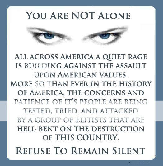 YOU ARE NOT ALONE