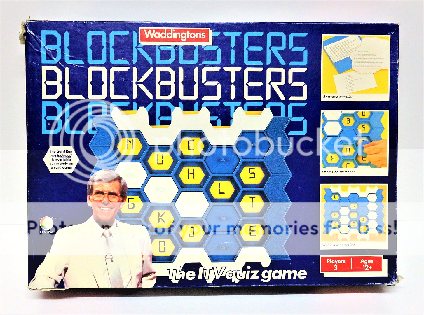 1980'S WADDINGTONS BLOCKBUSTERS BOARD GAMES FAMILY RETRO VINTAGE