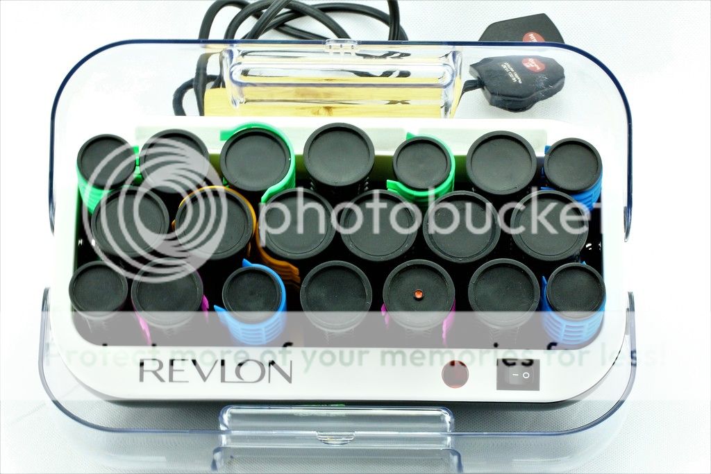REVLON HEATED HAIR CURLERS ELECTRICAL HOT ROLLERS PAT TESTED STYLING