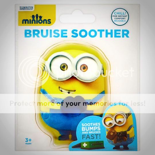 MINIONS BRUISE SOOTHER COOLER MINION KIDS LUNCH BOX FIRST AID PAIN