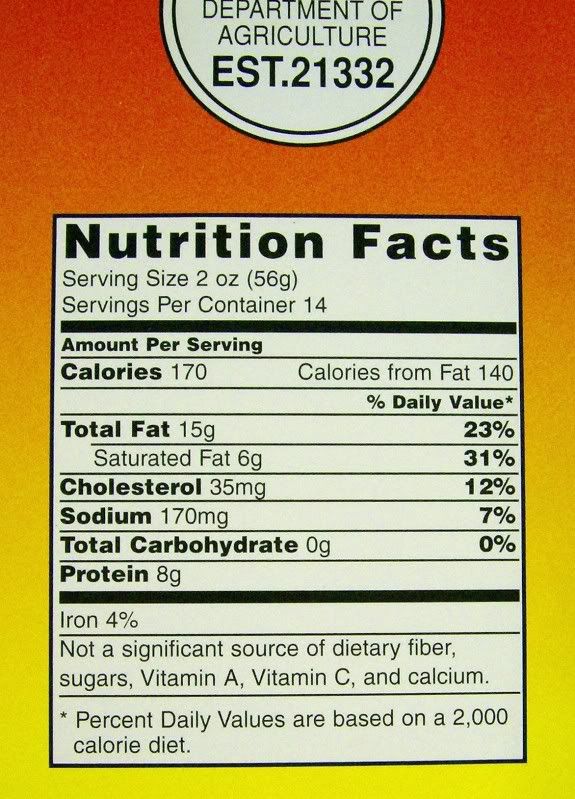 YODERS BEEF NUTRITION
